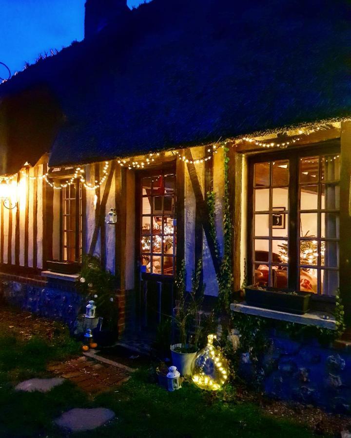 Villa La Chaumiere Des Deux Amants Vatteville Exterior foto