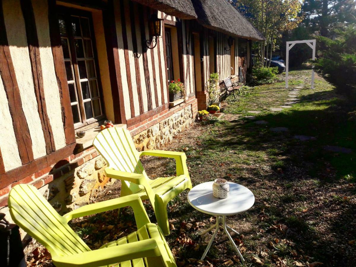 Villa La Chaumiere Des Deux Amants Vatteville Exterior foto